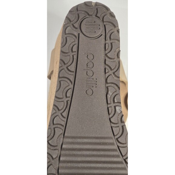 Birkenstock Papillio Soley Sandstone Suede Sandal Platform Wedge Sz EU 39 US 9 - Picture 9 of 10